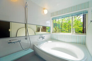 大きいバスルーム